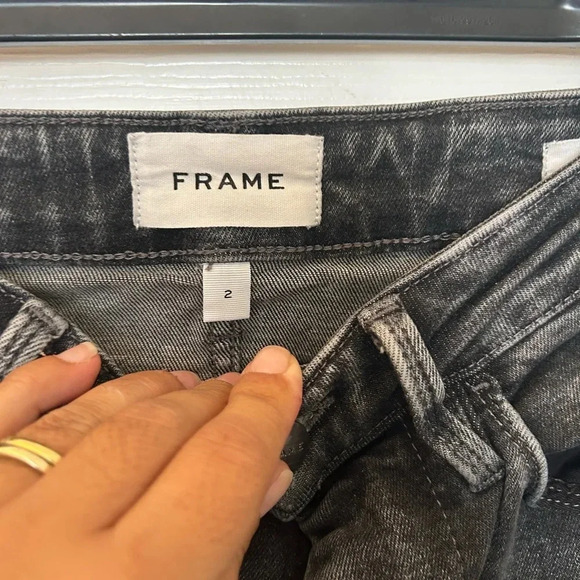 Frame Le One Skinny Crop Jeans - Picture 6 of 7